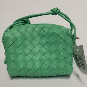 Bottega Veneta Mint Green Crossbody Bag